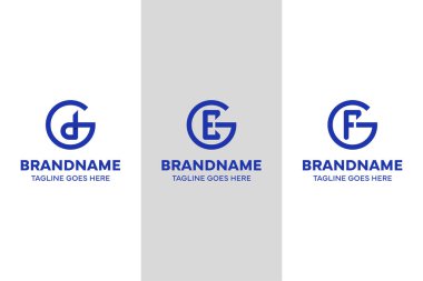 GD GE GF Monogram Logosu, GD DG GE EG FG baş harfleri