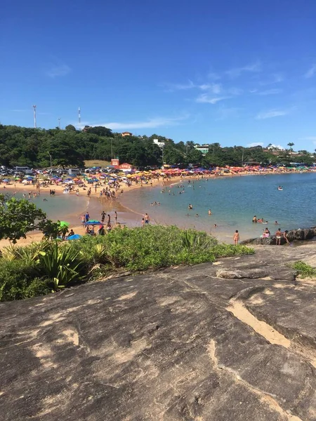 Krásný Letní Den Pláži Setiba — Stock fotografie