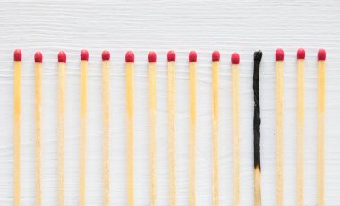 Bir satır taze olanlardan maçında dışarı yandı. Tükenmişlik kavramı.