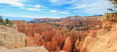 Güzel manzara Bryce Canyon Milli Parkı