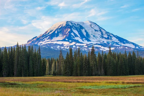 Mooie kleurrijke foto van Mount Adams — Stockfoto