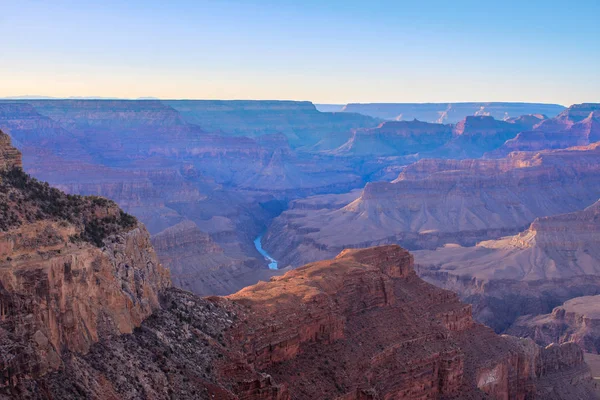Grand Canyon Sunrise de Hermest Trail Point — Fotografia de Stock