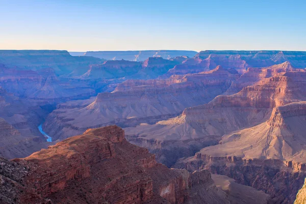 Hermest Trail Point Grand Canyon Sunrise — Stok fotoğraf