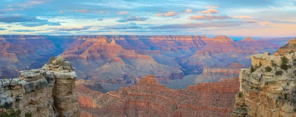 Grand Canyon Sunrise from Hermest Trail Point — Stock Photo, Image