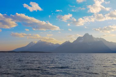 Grand Tetons Aralığı Güzel Manzara