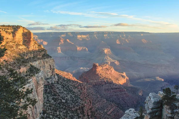 Grand Canyon Sunrise from Hermest Trail Point — Stock Photo, Image