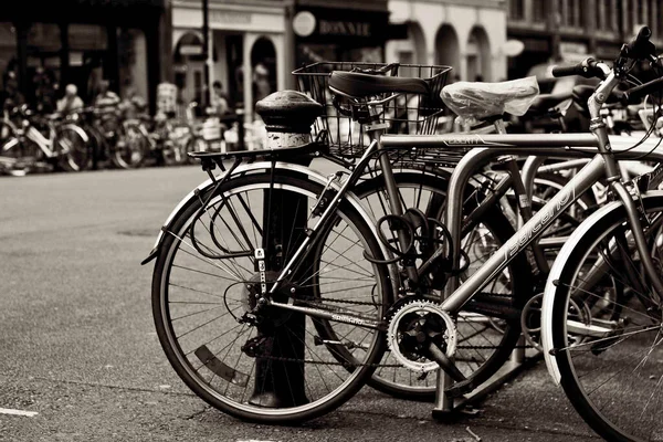 Cyklar Oxford Street — Stockfoto