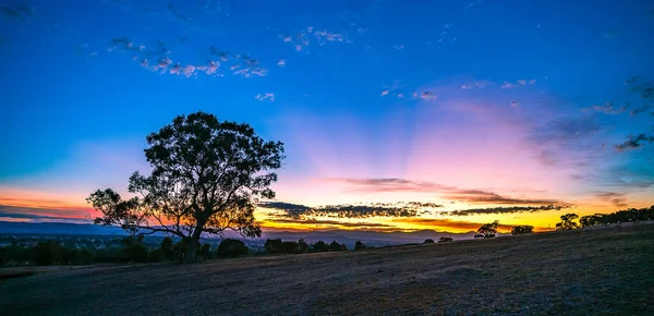 Восход Солнца Холмах Мэнсфилда — стоковое фото
