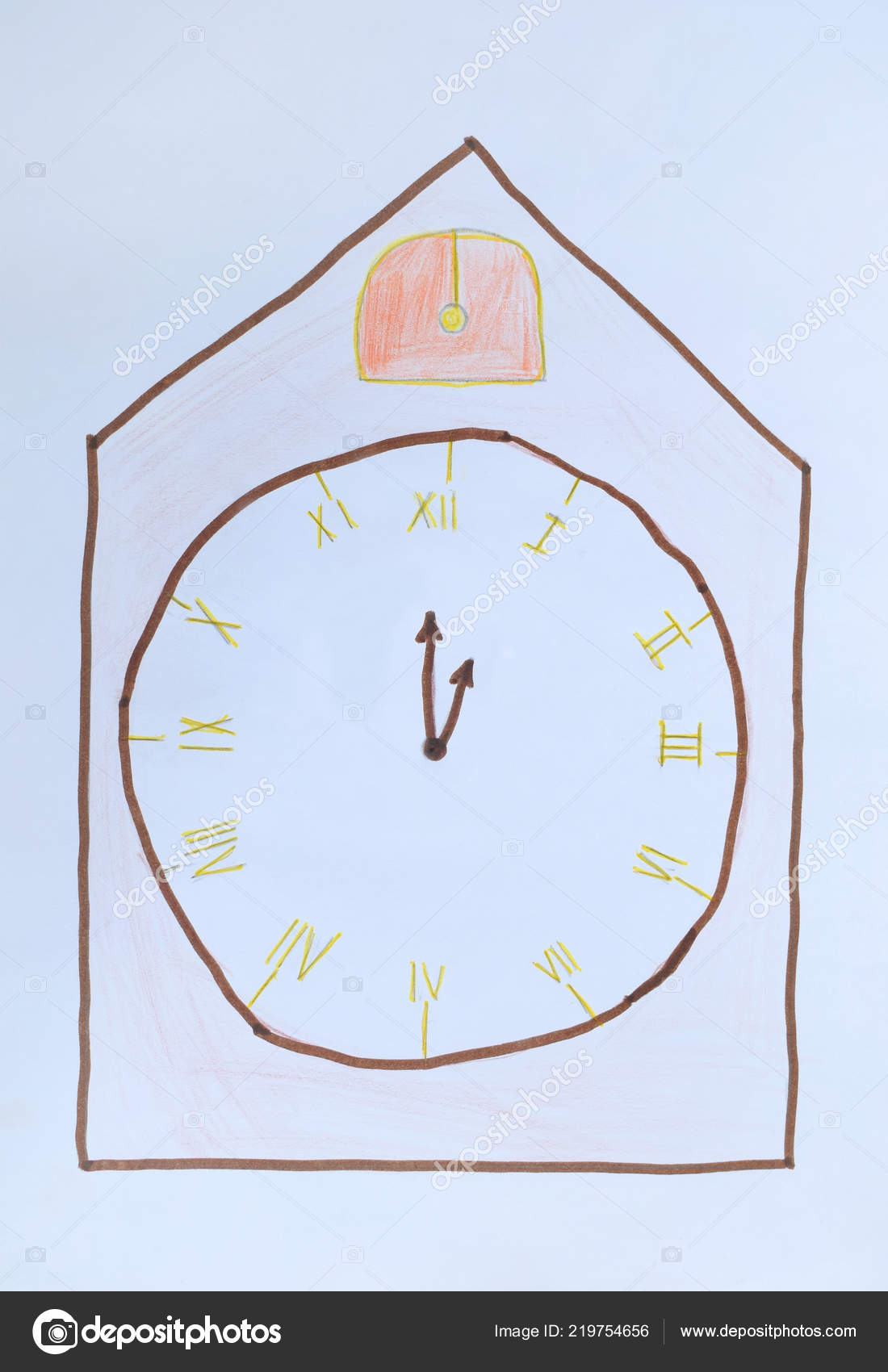 How to Draw a Clock - HelloArtsy