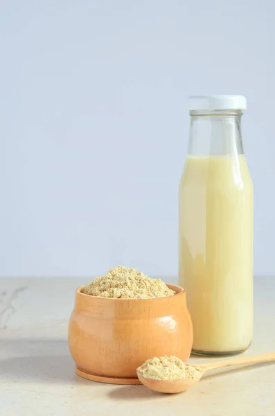 Leche Chufa Harina Tigernut Tipo Alternativo Leches Leche Vegana Láctea — Foto de Stock