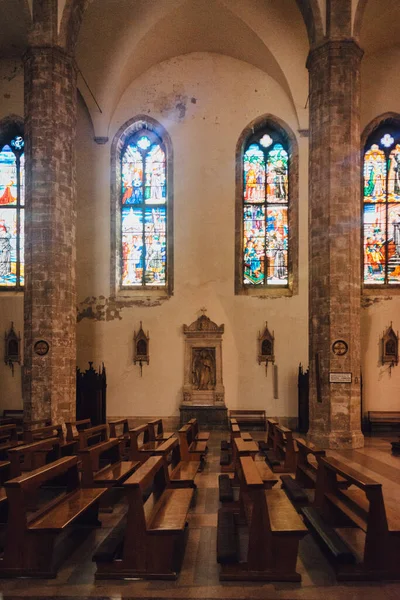 Chiesa San Francesco Ascoli Piceno Marche Italia — Foto de Stock