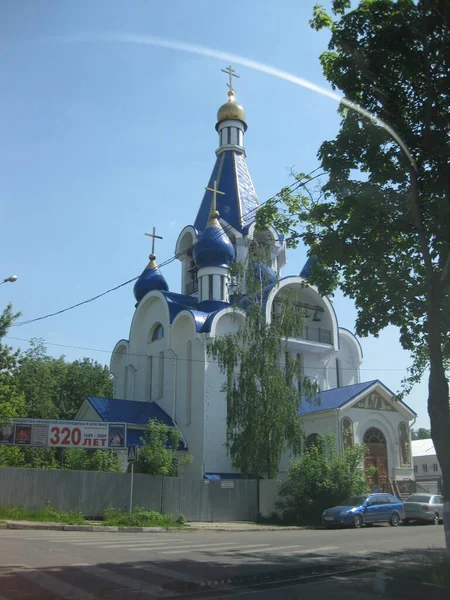 Kościoły Moskwie Moskwie — Zdjęcie stockowe