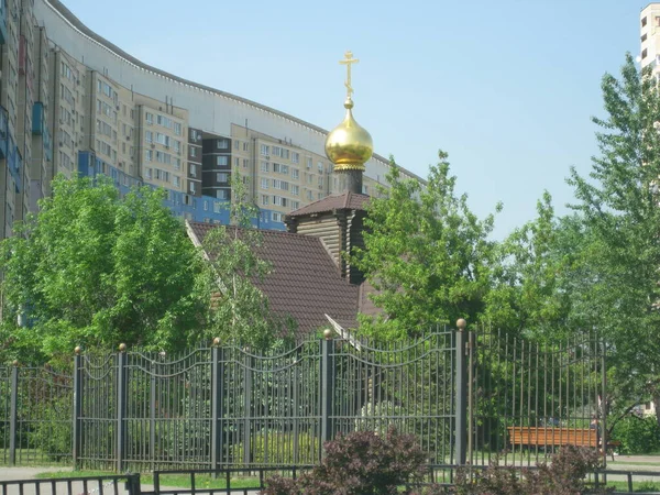 Egyházak Moszkvában Moszkvában — Stock Fotó