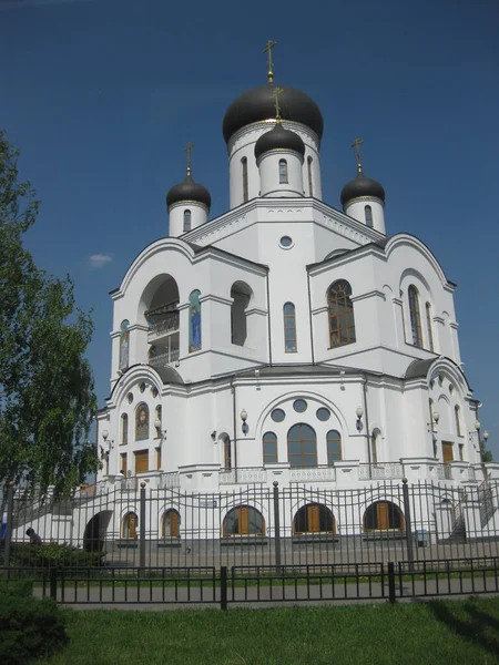 Kyrkor Moskva Och Moskva — Stockfoto