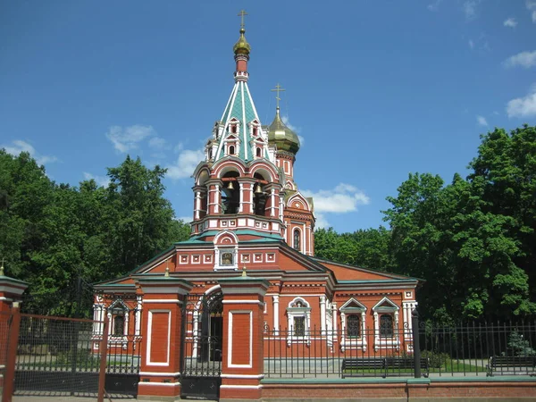 Olika Kyrkor Moskva Och Moskva — Stockfoto