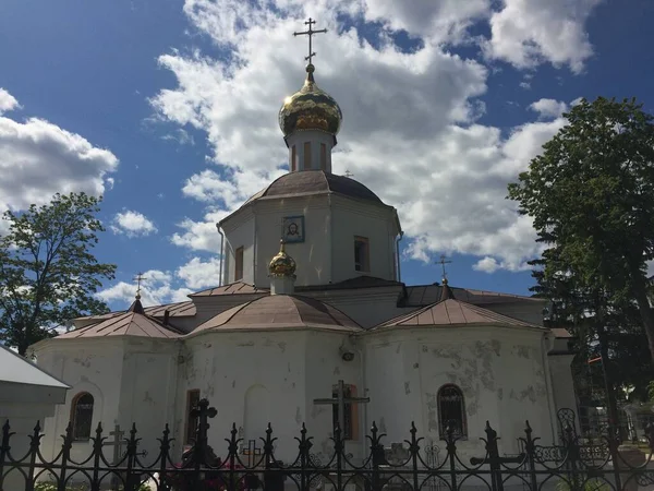 Különböző Templomok Moszkvában Moszkvában — Stock Fotó