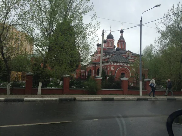 Различные Церкви Москве Московской Области — стоковое фото