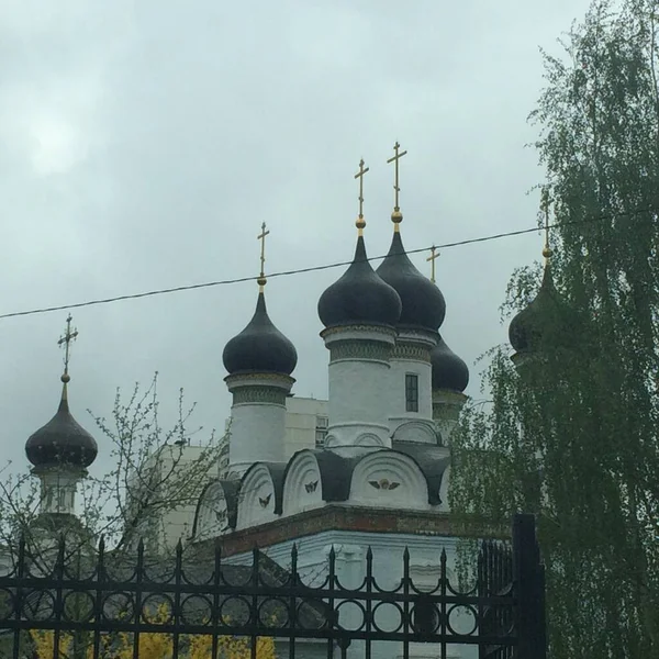 Olika Kyrkor Moskva Och Moskva — Stockfoto