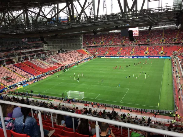 Diferentes Fotos Interesantes Fútbol Ruso — Foto de Stock