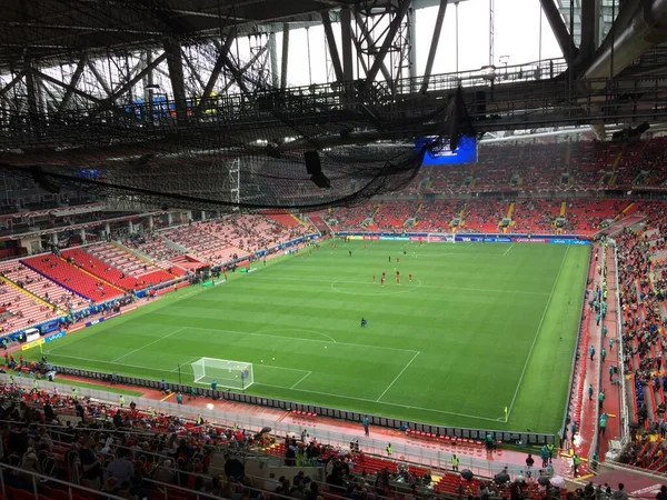 Různé Zajímavé Fotografie Ruského Fotbalu — Stock fotografie