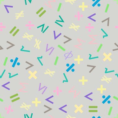 Matematik simgesinin kusursuz bir deseni