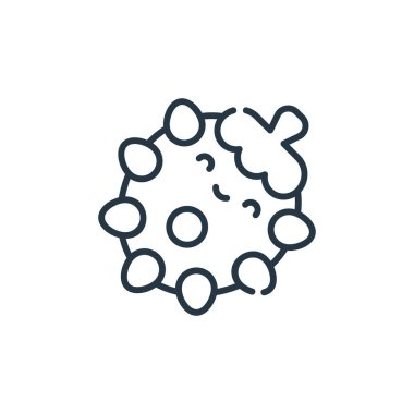 Video oyunu elemanları kavramından çilek ikonu vektörü. Böğürtlen inmesinin ince bir çizgisi. Web ve mobil uygulamalarda kullanmak için böğürtlen doğrusal işareti, logo, yazdırma ortamı.