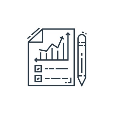 seo report simge vektörü veri analiz kavramından. Düzenlenebilir kalp krizinin ince bir çizgisi. seo report lineer işareti web ve mobil uygulamalar, logo, yazdırma ortam.