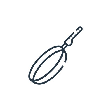 Restoran konseptinden pan ikonu vektörü. Düzenlenebilir felcin ince bir çizgisi. Web ve mobil uygulamalarda kullanım için doğrusal işaret, logo, yazdırma ortamı.