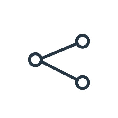 Okul konseptindeki ikon vektörünü paylaş. Düzenlenebilir vuruşun ince çizgisi. Web ve mobil uygulamalarda kullanmak için doğrusal işareti paylaş, logo, yazdırma ortamı.