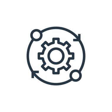 Pazarlama seosu iş konseptinden ikon vektörü olarak çalışıyor. Düzenlenebilir vuruşun ince bir çizgisi. Web ve mobil uygulamalar, logo ve yazdırma ortamlarında kullanım için çalışan doğrusal işaret.