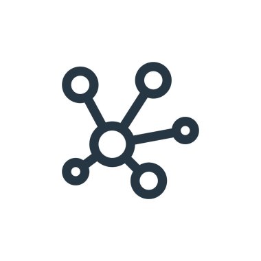 Pazarlama konseptinden ikon vektörünü paylaşmak. Düzenlenebilir vuruşu paylaşmanın ince çizgisi. Web ve mobil uygulamalar, logo ve yazdırma ortamlarında kullanım için doğrusal işaret paylaşımı.