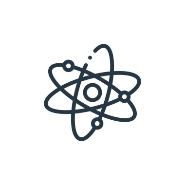 Laboratuvar konseptinden bilimsel ikon vektörü. Bilimin düzenlenebilir vuruşunun ince bir çizgisi. Web ve mobil uygulamalarda kullanmak için bilim doğrusal işareti, logo, yazdırma ortamı.