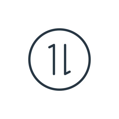 simge vektörünü medya oyuncuları konseptinden ayır. Düzenlenebilir inmenin ince çizgisi. Web ve mobil uygulamalarda kullanmak için doğrusal işareti sırala, logo, yazdırma ortamı.