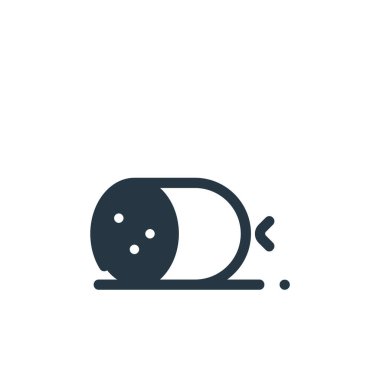 Et konseptinden salam ikonu vektörü. Düzenlenebilir salam felcinin ince bir çizgisi. Web ve mobil uygulamalarda kullanmak için salam doğrusal işareti, logo, yazdırma ortamı.