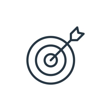 Busine ve Finace konseptinden ikon vektörleri hedef alıyor. Düzenlenebilir vuruşların ince çizgisi. Web ve mobil uygulamalar, logo ve yazdırma ortamlarında kullanılacak doğrusal işareti hedefler.