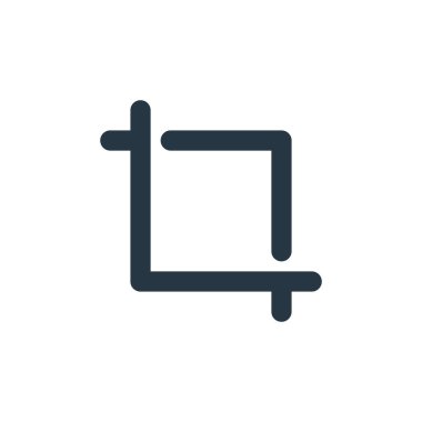 Temel ui kavramından ekin ikonu vektörü. İnce çizgili düzenlenebilir felç çizgisi. Web ve mobil uygulamalarda kullanmak için doğrusal kırpma işareti, logo, yazdırma ortamı.