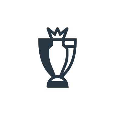 Futbol kupaları konseptindeki futbol kupası ikonu vektörü. Düzenlenebilir futbol kupası vuruşunun ince bir çizgisi. İnternet ve mobil uygulamalar, logo ve yazdırma ortamlarında kullanılmak üzere futbol kupası doğrusal işareti.