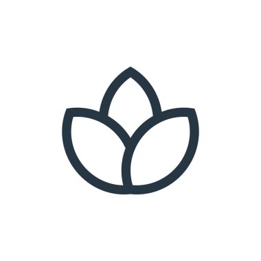 Doğa konseptinden bitki yaprağı ikonu vektörü. Düzenlenebilir bitki yaprağı felcinin ince çizgisi. Web ve mobil uygulamalarda kullanmak için bitki yaprağı doğrusal işareti, logo, yazdırma ortamı.