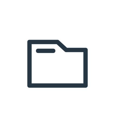 İş ve yönetim konseptindeki dizin simgesi vektörü. Düzenlenebilir dizinlerin ince çizgisi. Web ve mobil uygulamalarda kullanmak için dizinler doğrusal işareti, logo, yazdırma ortamı.