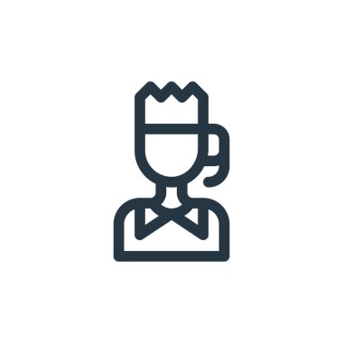 Çağrı merkezi konseptinden çağrı merkezi ikon vektörü. Çağrı merkezinin düzenlenebilir vuruşunun ince çizgisi. Web ve mobil uygulamalarda kullanmak için çağrı merkezi doğrusal işareti, logo, yazdırma ortamı.