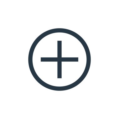 Temel ui kavramından simge vektörü ekle. İnce çizgili, düzenlenebilir felç çizgisi. Web ve mobil uygulamalarda kullanmak için doğrusal işaret ekle, logo, yazdırma ortamı.