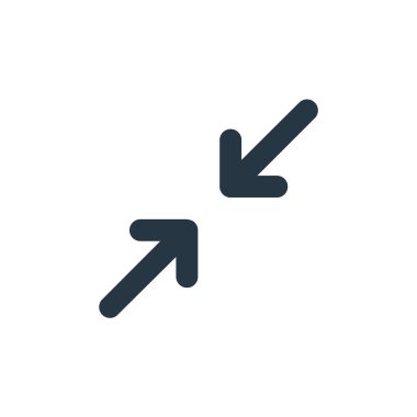 Oklar konseptinden ok ikonu vektörü. Düzenlenebilir okların ince çizgisi. Web ve mobil uygulamalarda kullanmak için ok doğrusal işareti, logo, yazdırma ortamı.