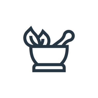 Fas konseptindeki bitkisel ikon vektörü. Bitkisel düzenlenebilir felcin ince bir çizgisi. Web ve mobil uygulamalarda kullanmak için bitkisel doğrusal işaret, logo, yazdırma ortamı.