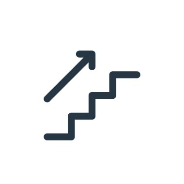 LaBoor ve Alet Konseptinden üst düzey ikon vektörü. Üst katta düzenlenebilir felcin ince bir çizgisi. İnternet ve mobil uygulamalarda kullanım için üst kattaki doğrusal işaret, logo, yazdırma ortamı.