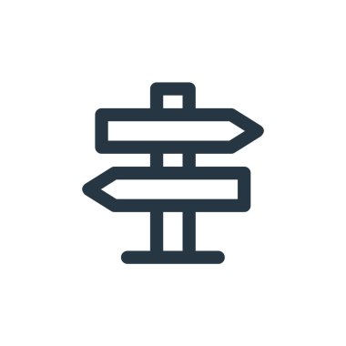 Karnaval ve eğlence konseptinden tabela ikonu vektörü. Düzenlenebilir felcin ince bir çizgisi. Web ve mobil uygulamalar, logo ve yazdırma ortamlarında kullanmak için işaret levhası doğrusal işareti.