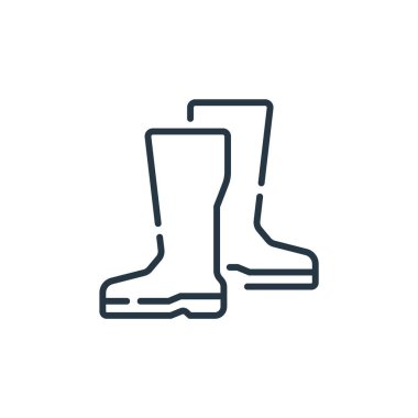 Bahar konseptinden su botları ikonu vektörü. Düzenlenebilir su botlarının ince çizgisi. Web ve mobil uygulamalarda kullanmak için su botları doğrusal işareti, logo, yazdırma ortamı.