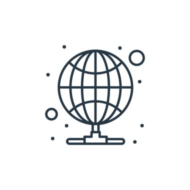 ağ sunucu kavramından ikon vektör ağ oluşturuluyor. Düzenlenebilir ağ oluşturmanın ince çizgisi. ağ ve mobil uygulamalarda kullanmak için ağ doğrusal işareti, logo, yazdırma ortamı.