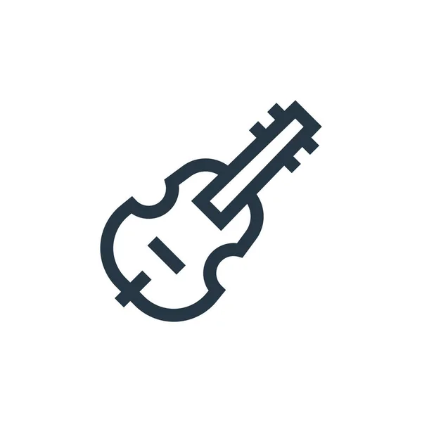 Kontrabass Icon Vektor Von Cinco Mayo Concept Thin Line Illustration — Stockvektor