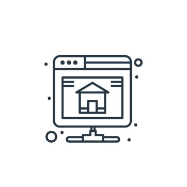 Web sunucu kavramından yedekleme simgesi vektörü. Düzenlenebilir felcin ince bir çizgisi. Web ve mobil uygulamalarda kullanmak için yedekleme doğrusal işareti, logo, yazdırma ortamı.