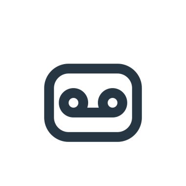 E- posta konseptinden sesli mesaj ikonu vektörü. Düzenlenebilir inmenin ince bir çizgisi. Web ve mobil uygulamalarda kullanmak için sesli mesaj doğrusal işareti, logo, yazdırma ortamı.